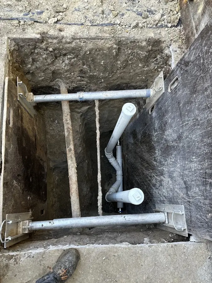 Experienced plumber completing Gas Line Repair work in Wilmington